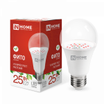 Лампа светодиодная LED-A65-ФИТО 25Вт 230В Е27 IN HOME