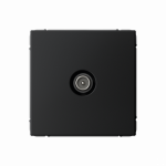 Розетка 1гн ТВ оконечная с/у карбон механизм ArtGallery Systeme Electric (1/5/20)