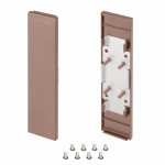 Заглушка SL-LINE-25100-DUAL ROSE CHAMPAGNE глухая (Arlight, Пластик) Заглушка SL-LINE-25100-DUAL ROSE CHAMPAGNE глухая (Arlight, Пластик)