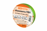 Изолента желто-зеленая 15/20м TDM (10)