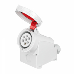 Розетка настенная WS IP67 32A 6P+E 400В Розетка настенная WS IP67 32A 6P+E 400В