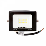 Прожектор светодиод 20Вт 4000К 1600Лм черный IP65 СДО REXANT (1/1/24)