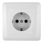 Розетка 1гн с З/К с/у белый в сборе 16А Хит Systeme Electric  (1/81)