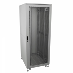 Шкаф напольный разобранный 19 IT-CQE-N 24U 600x800мм, крыша с вырубкой, дверь перф. и перф., одинарные боковые панели, серый RAL7035 Шкаф напольный разобранный 19 IT-CQE-N 24U 600x800мм, крыша с вырубкой, дверь перф. и перф., одинарные боковые панели, серый RAL7035