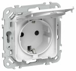 FLITE Роз. с з/к/ш кр б/к 16А IP44 РСшкр11-1-44-ФлБ бел. IEK FLITE Роз. с з/к/ш кр б/к 16А IP44 РСшкр11-1-44-ФлБ бел. IEK