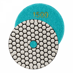 Круг алмазный гибкий шлифовальный Черепашка 100мм, P1500, суxое шлифование KRANZ