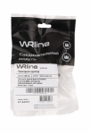 WRline Проходной адаптер формата Keystone, RJ45-RJ45 (8p8c), категория 5е, неэкранированный, цвет черный