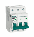 Выключатель автоматический 3-полюсный (3P) 63А хар. C DEKraft ВА-103 Выключатель автоматический 3-полюсный (3P) 63А хар. C DEKraft ВА-103