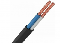 Шнур бытовойШВВП 2х0,75 черный ГОСТ Альтема (100) 0,38 кВ