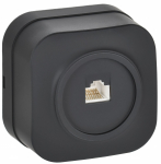 GLORY Роз. комп. RJ45 кат.5E о/у РК10-ХЧм черн. м. IEK GLORY Роз. комп. RJ45 кат.5E о/у РК10-ХЧм черн. м. IEK