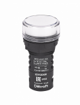 Лампа коммутационная ADDS D22 LED белая 220В AC/DC ЛK-22 IP55
