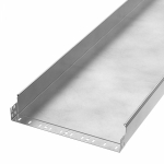 Лоток неперфорированный Профи INOX (AISI 304) 500х100х6000 (2,0 мм) (12 м/уп) Промрукав