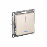 Выключатель 2кл с подсв с/у крем механизм AtlasDesign Systeme Electric (1/20) Выключатель 2кл с подсв с/у крем механизм AtlasDesign Systeme Electric (1/20)