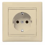 Розетка 1гн с З/К с/у крем в сборе на винтах 16А Valena Legrand (1/10/100) Розетка 1гн с З/К с/у крем в сборе на винтах 16А Valena Legrand (1/10/100)