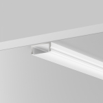 Алюминиевый профиль накладной 15x6 (Белый, 2 м), ALM-001-W-2M 631004