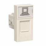 Розетка RJ45 кат. 5e, 1 модуль EKF C-Line (1)