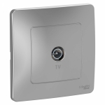 Розетка 1гн ТВ оконечная с/у алюминий Blanca Systeme Electric (1/10)