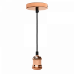 Патрон Е27 с проводом ретро розовое золото 1м 230V/1M PLC 01 Rose gold Jazzway (1/50) Патрон Е27 с проводом ретро розовое золото 1м 230V/1M PLC 01 Rose gold Jazzway (1/50)