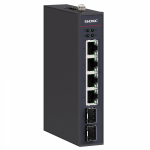 Промышленный неуправляемый коммутатор с POE/POE+, 2×10/100/1000Base SFP слота, 4×10/100/1000Base-T(X) портов RJ45 (8×POE), 48-57 DC, резервированием Промышленный неуправляемый коммутатор с POE/POE+, 2×10/100/1000Base SFP слота, 4×10/100/1000Base-T(X) портов RJ45 (8×POE), 48-57 DC, резервированием