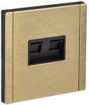 FORTE&PIANO Роз. комп. 2-ая RJ45 кат.6 FP634M шам. IEK FORTE&PIANO Роз. комп. 2-ая RJ45 кат.6 FP634M шам. IEK