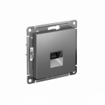 Розетка 1гн комп RJ45 с/у сталь механизм кат.5е AtlasDesign Systeme Electric (1/10) Розетка 1гн комп RJ45 с/у сталь механизм кат.5е AtlasDesign Systeme Electric (1/10)