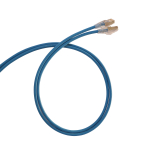 Шнур коммутационный HD RJ 45 - категория 6 - F/UTP - LSZH - экранированный - 2 м - голубой Шнур коммутационный HD RJ 45 - категория 6 - F/UTP - LSZH - экранированный - 2 м - голубой
