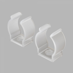 Клипса для гибкого неона D22мм 5 шт. 20091 Белый