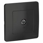 Розетка 1гн ТВ оконечная с/у антрацит Blanca Systeme Electric