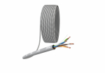 Кабель витая пара ЭРА U/UTP 4x2x24 AWG Cat5e CU LSZH нг(А)-HF серый 305м Кабель витая пара ЭРА U/UTP 4x2x24 AWG Cat5e CU LSZH нг(А)-HF серый 305м