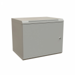 WRline Шкаф настенный 19-дюймовый (19"), 12U, 650x600х600мм, цельнометаллическая дверь с замком, цвет серый (RAL 7035) (разобранный) WRline Шкаф настенный 19-дюймовый (19"), 12U, 650x600х600мм, цельнометаллическая дверь с замком, цвет серый (RAL 7035) (разобранный)