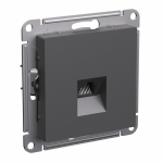 Розетка 1гн комп RJ45 с/у базальт механизм кат.5е AtlasDesign Systeme Electric (1/10)