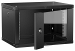 ITK LINEA W Шкаф 6U 600х450мм дверь стекло черный 2.0 ITK LINEA W Шкаф 6U 600х450мм дверь стекло черный 2.0