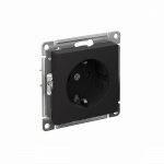 ATLASDESIGN РОЗЕТКА с заземлением со шторками, 16А, механизм, КАРБОН ATLASDESIGN РОЗЕТКА с заземлением со шторками, 16А, механизм, КАРБОН