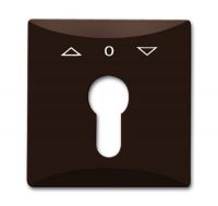 Ключ для жалюзийного выкл. символ «стрелки» пластик коричневый глянцевая влагозащищённая ABB Allwetter 44