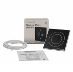 Терморегулятор электронный Теплолюкс Solus Zen Wi-Fi черный/серебро Терморегулятор электронный Теплолюкс Solus Zen Wi-Fi черный/серебро