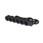 Блок розеточный 16А пластик черный шнур 3м IP20 Legrand