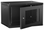ITK LINEA W Шкаф 6U 600х450мм дверь перф. черный 2.0 ITK LINEA W Шкаф 6U 600х450мм дверь перф. черный 2.0
