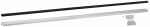 Комплект ЭРА TR-SET-200-1PT-PC BK шинопровод однофазный с профилем для натяжного потолка 2м черный Комплект ЭРА TR-SET-200-1PT-PC BK шинопровод однофазный с профилем для натяжного потолка 2м черный