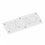 Мембранный кабельный ввод, EPDM, IP66, t эксп. -70..+90, ШхВ 216х89 мм, 4xø2,0-14,0 мм, 2xø2,0-54,0 мм, 1xø2,0-59,0 мм