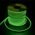 Лента светодиод Гибкий неон 6Вт/м Зеленый IP65 220В PFN-01 2835/120 Jazzway (1/50)