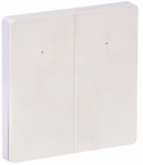 iTEQ SMART-выключатель 2-кл. 16А с нейтр. WIFI+BLE бел. ONI