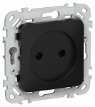 FLITE Роз. без з/к/ш 10А РС01-0-ФлЧ чер. IEK FLITE Роз. без з/к/ш 10А РС01-0-ФлЧ чер. IEK