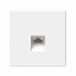 Розетка 1гн комп RJ45 с/у белый механизм кат.6а ArtGallery Systeme Electric (1/5/20)