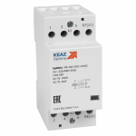 Контактор модульный 2р 4НО 25А 230АС OptiDin КЭАЗ (1)