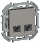 IEKINSPIRIA Роз. комп. 2-ая RJ45 кат.6 UTP 6732271 дымч. IEK IEKINSPIRIA Роз. комп. 2-ая RJ45 кат.6 UTP 6732271 дымч. IEK
