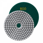 Круг алмазный гибкий шлифовальный Черепашка 100мм, P800, суxое/мокрое шлифование KRANZ