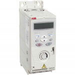 Частотный преобразователь 1.5кВт 380-480В на выходе 500Гц 3/3фаз с блоком управления, подключение ПК, IP20 ABB ACS частотные преобразователи
