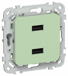 FLITE Роз. USB AA 2,1А РЮ-2-ФлФ фис. IEK FLITE Роз. USB AA 2,1А РЮ-2-ФлФ фис. IEK