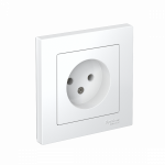 Розетка 1гн без З/К с/у лотос в сборе 16А AtlasDesign Systeme Electric (1/20)