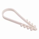 Дюбель-хомут PCD-R 19-25-65-100WH PA6.6 Jazzway (100 шт/уп)